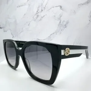 Gucci | Accessories | New Gucci Sunglasses Black Square Gold  display picture 1